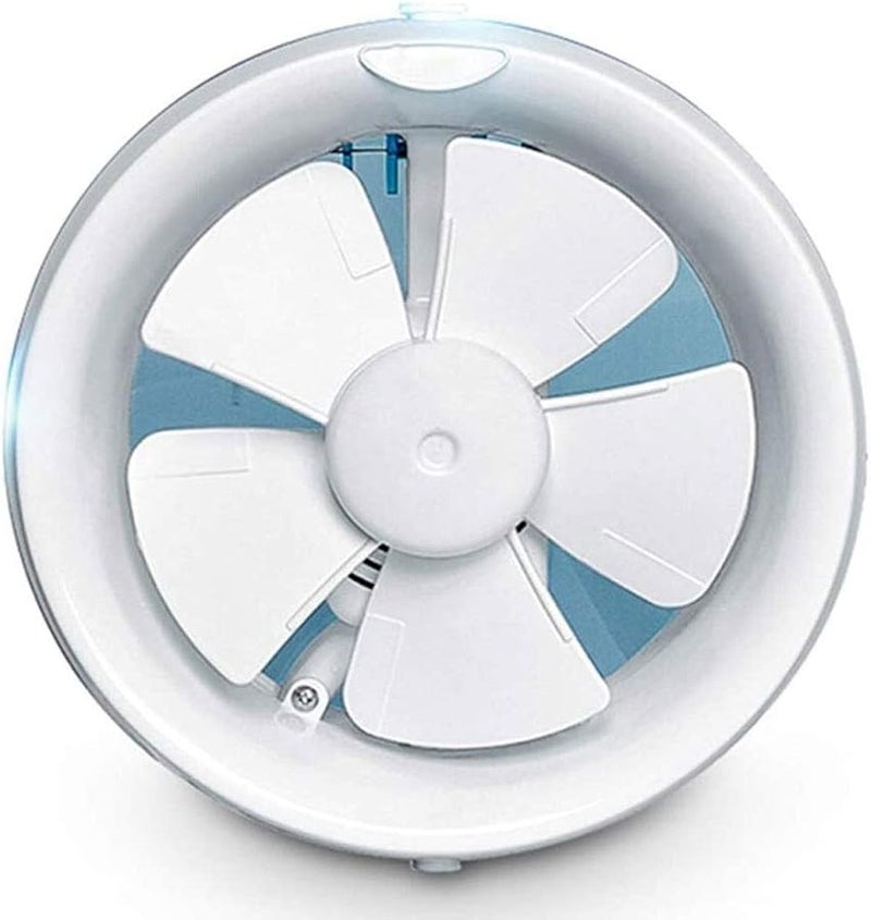 D Size Exhaust Fan Kitchen Toilet Ventilation Blower With Metal Pipe And Louver Window - Image 2