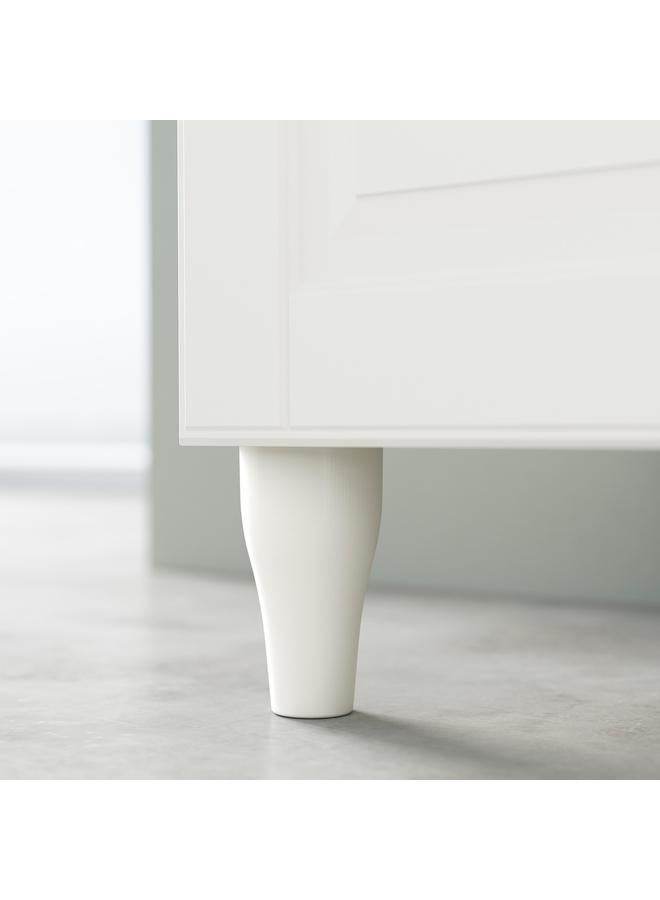 زبون ساق، أبيض، 10 سم - Image 2