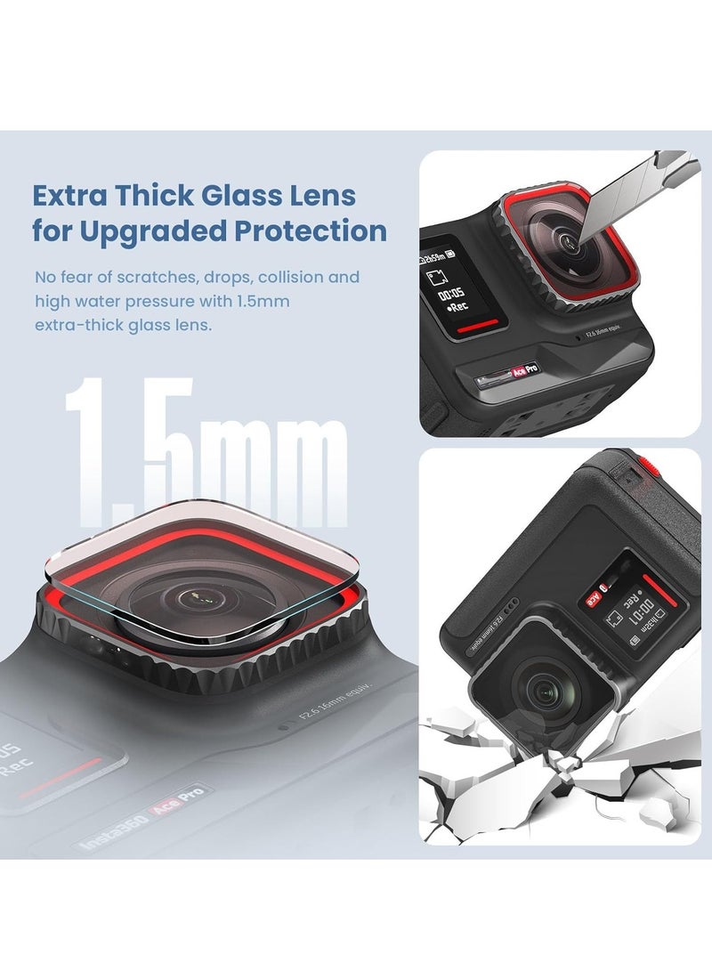 Waterproof Lens Filter Set for Insta 360 Ace Pro with ND8 ND16 ND32 ND64 Neutral Density Filters and Accessories  - Image 3