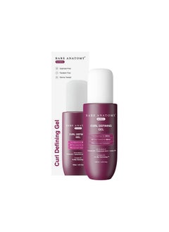 BARE ANATOMY Curl Defining Gel | For Well Defined Shiny Curls | Curl Retention & 2X Frizz Protection For 48 Hours | Coconut Oil, Hyaluronic Acid & Castor Oil | Sulphate & Paraben Free | 140 Ml  - Image 2