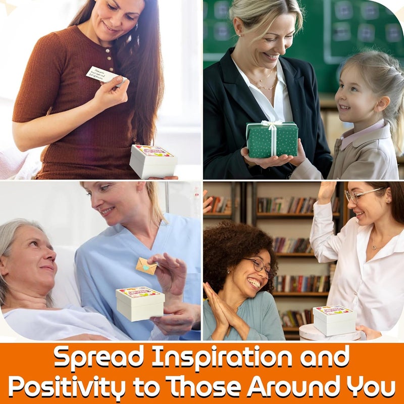 STOFINITY Positive Affirmation Cards For Women Men - Inspirational Cards With Envelopes, Mini Encouragement Cards, Motivational Cards Notes, Employee Appreciation Cards Gratitude Gifts For Coworkers - Image 3