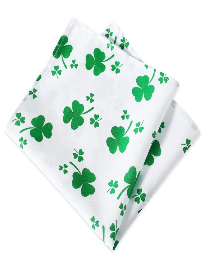 LUSHVIDA St.Patrick's Day Checkered Napkin Set, 20x20 Inch, 6 Pieces, Shamrock - Image 2