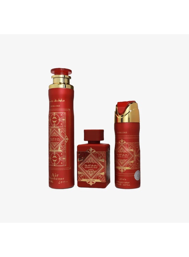 Lattafa Giftset Badee Al Oud Sublime + Deo + Af - Image 2