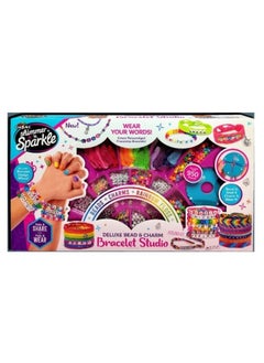 Shimmer N Sparkle Deluxe Bead and Charm Bracelet Studio Set 
