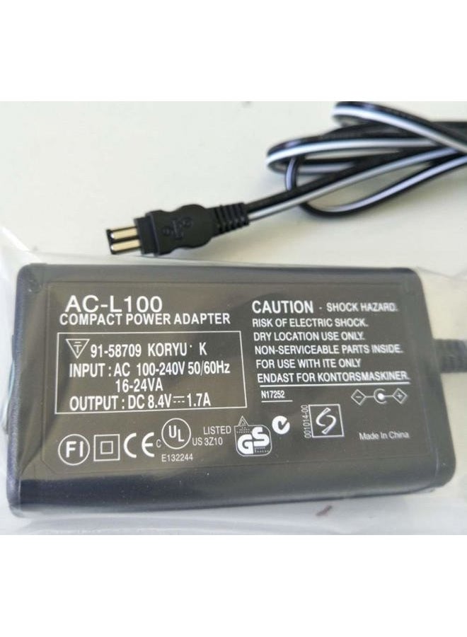 Aikukiki AC-L100 AC Power Supply Adapter, Replacement for Sony AC-L10A, AC-L10B, AC-L10C AC-L15A/B AC-L100C,for Sony Handycam CCD-TRV77 CCD-TRV88 CCD-TRV9X DCR-TRV6E MVC-FD Cameras - Image 5