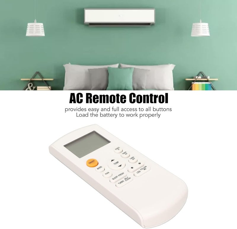 Sunisfa Universal AC Remote Control, Lightweight Design, High Grade ABS Material, Compatible with Maxicool Air Conditioner Remote, Replacement Remote for - Image 1