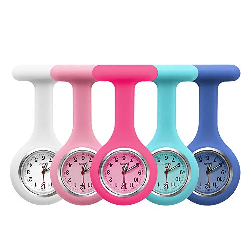 Groupcow 5pcs Silicone Nurses Watch (Practical Colour) - Image 1