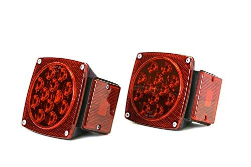 MAXXHAUL 70460 12V LED Trailer Tail Lights (Turn/Stop/Signal-Left/Right-DOT Compliant) - Image 4
