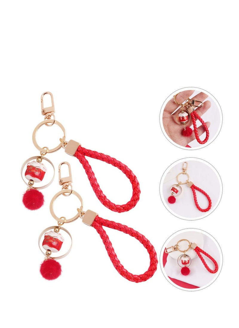 SYOSI - 2pcs Key Ring Key Chain - Image 1