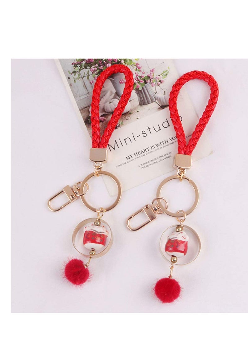 SYOSI - 2pcs Key Ring Key Chain - Image 1