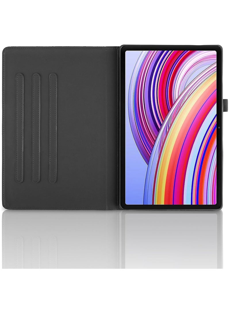 general Case Compatible with Suitable for Xiaomi Redmi Pad Pro 12.1 Inch 2024,Tree of Life Embossed Tablet Case with 360° Foldable Swivel Stand - Image 5