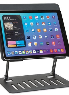 YL-902 Desk Adjustable Tablet & Laptop Holder Aluminum Alloy Anti-Slip Foldable Laptop Riser Stand - Silver - pzsku/Z1360AF29BE1E2485A192Z/45/_/1736163610/d37b7860-8e46-4707-8f5c-127c1674b712