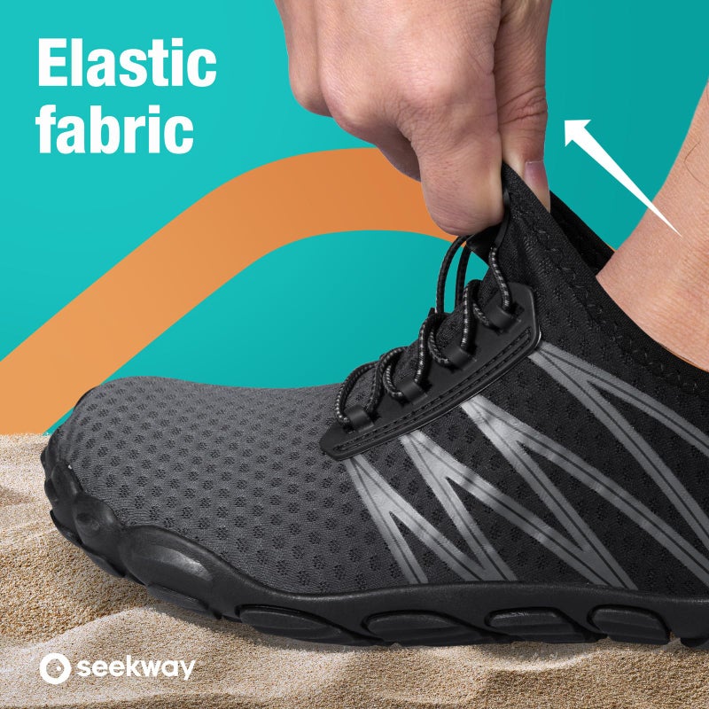 SEEKWAY Water Shoes Men Women Adult Quick-Dry Aqua Sock Barefoot for Beach Swim River Pool Lake Hiking Kayaking Surfing - Image 4