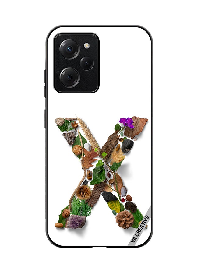 VR CREATIVE Protective Case Cover For Xioami Pcoo X5 Pro Alphabet X Design Multicolour - Image 1