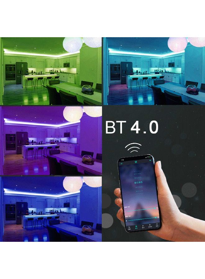 NIBEMINENT TV Music Rhythm Strip Light With Remote Controll Multicolour - Image 4