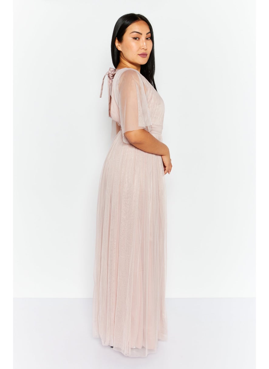 Anaya With Love Women Petite Bridesmaid Dress, Pink  - Image 4