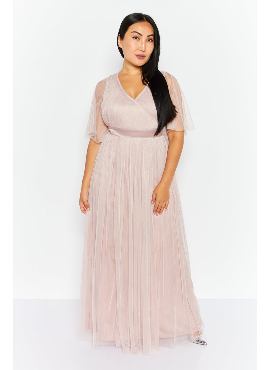 Anaya With Love Women Petite Bridesmaid Dress, Pink  - Image 1