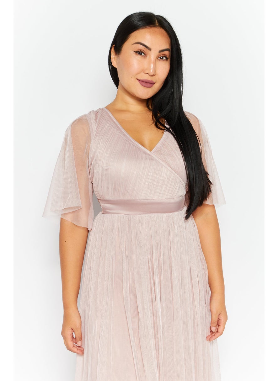 Anaya With Love Women Petite Bridesmaid Dress, Pink  - Image 3