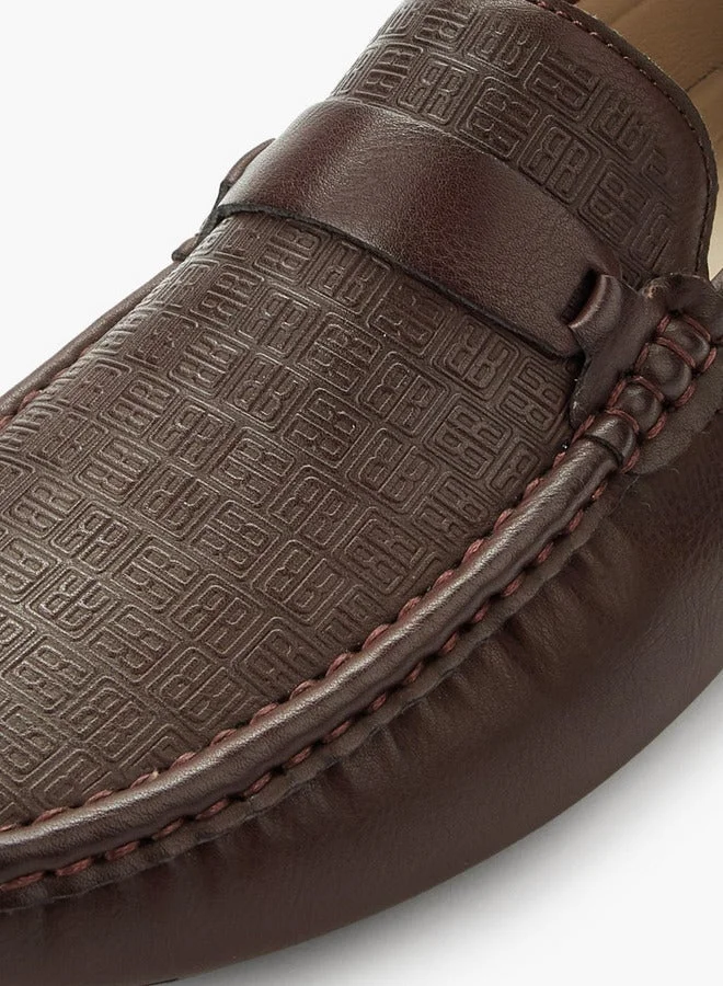 Renzo Ruganni BROWN Men Slip-On Loafers for Men | Best Price UAE