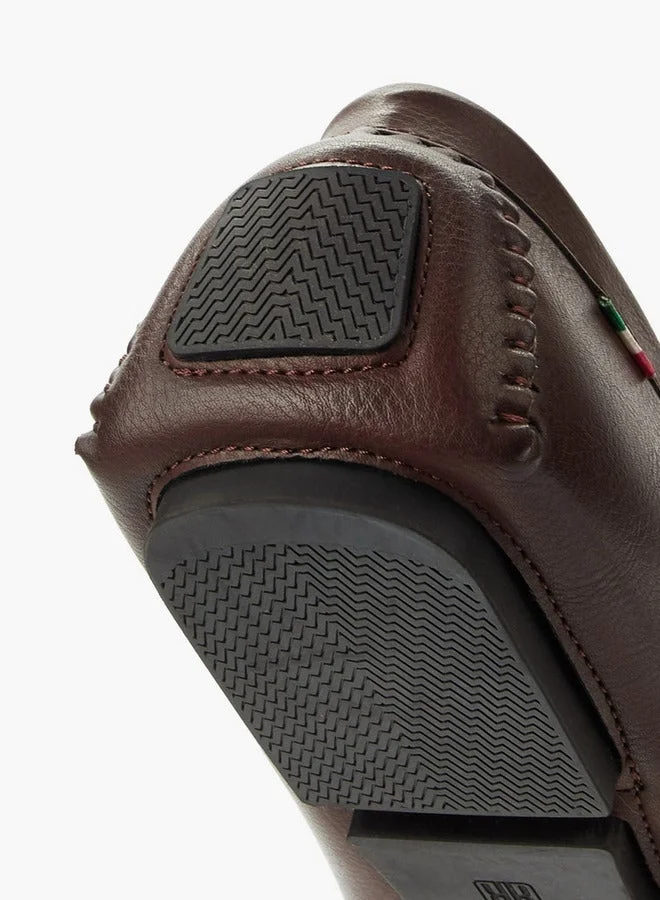 Renzo Ruganni BROWN Men Slip-On Loafers for Men | Best Price UAE