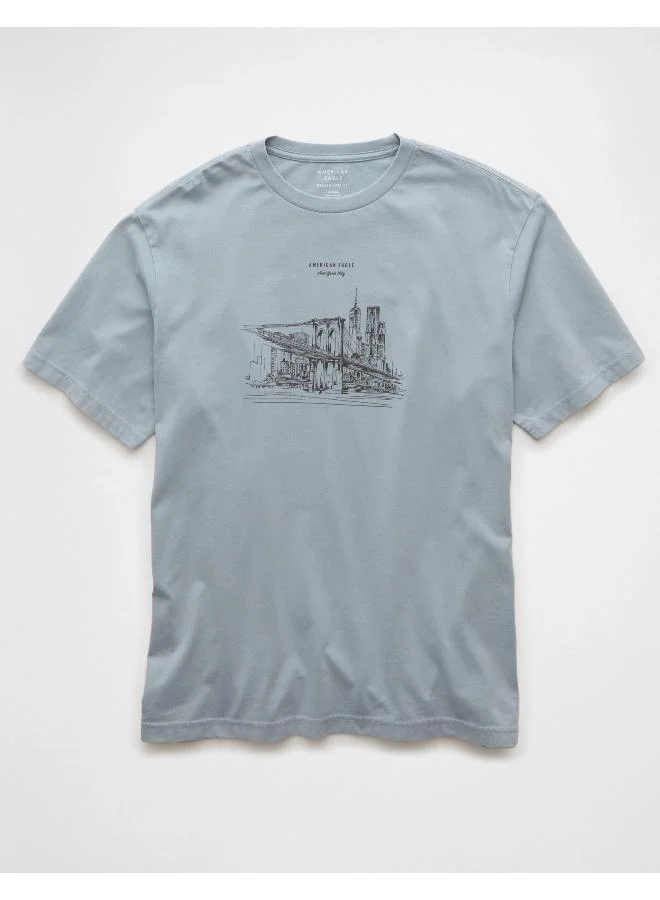 American Eagle AE Logo Graphic T-Shirt