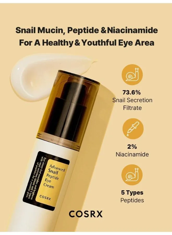 كوسركس Advanced Snail Peptide Eye Cream