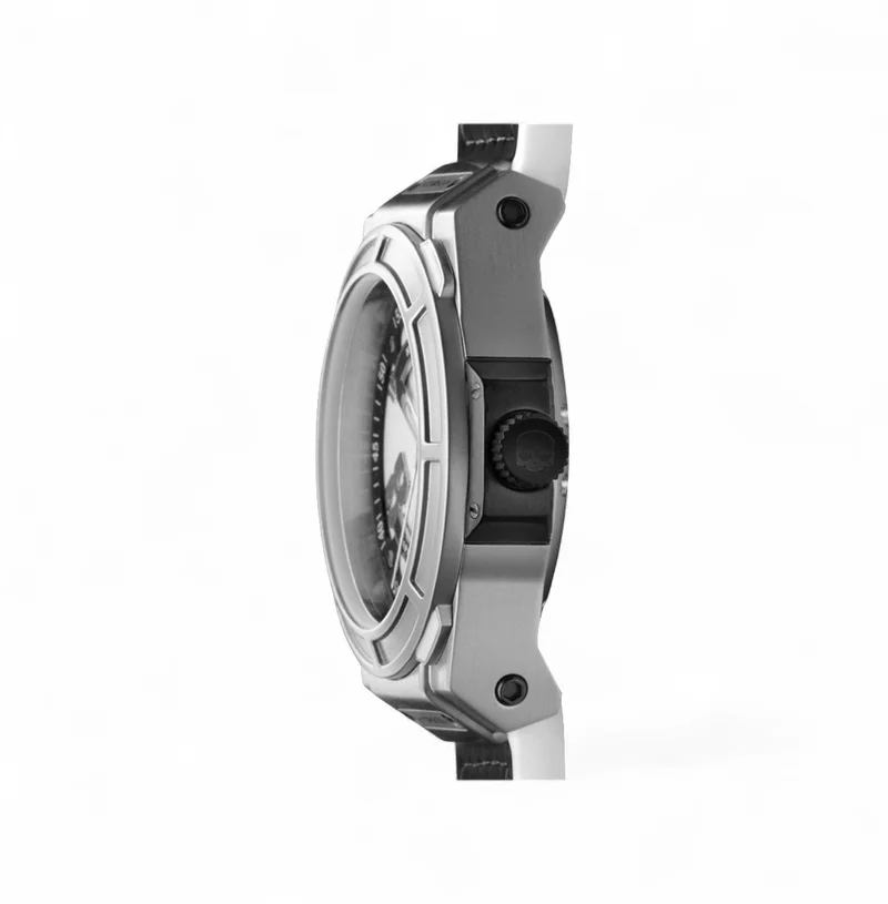 Hydrogen Watch Black/Silver Automatic Otto White-Silver Watch  | Best Price UAE
