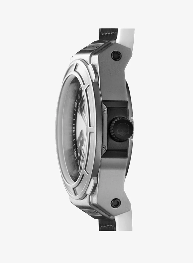 Hydrogen Watch Black/Silver Automatic Otto White-Silver Watch  | Best Price UAE