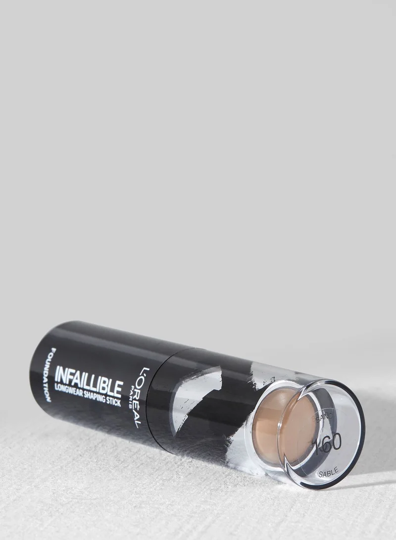 L'OREAL PARIS Infallible Foundation Stick 160 Sand
