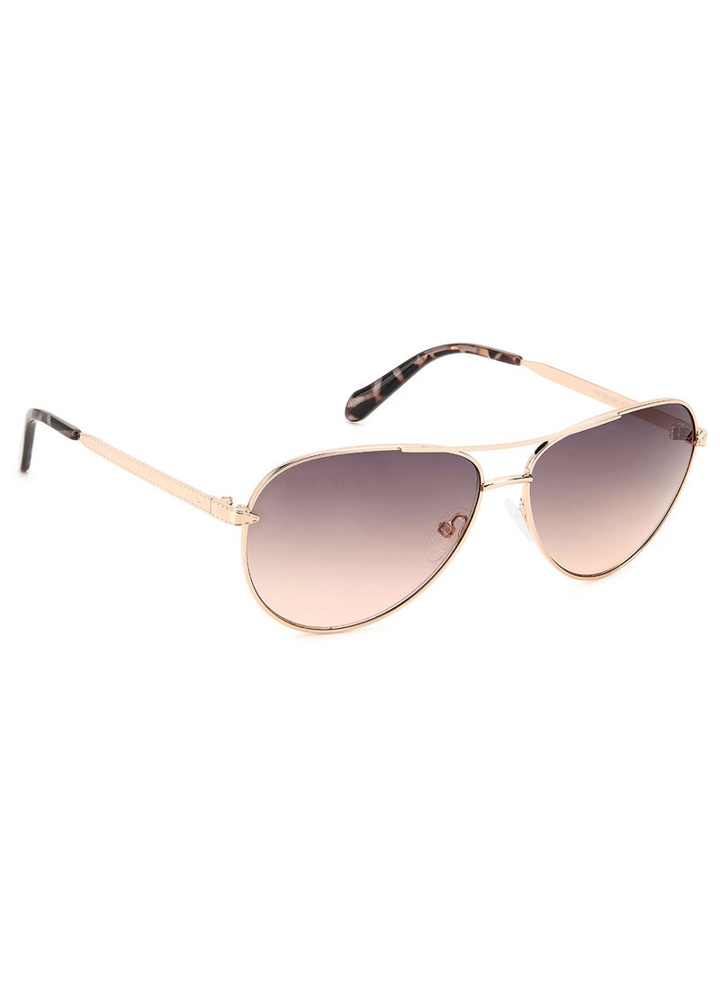 Women's UV Protection Pilot Sunglasses - Fos 3141/G/S Red Gold 59 - Lens Size: 59 Mm - pzsku/Z13617E8DD5467D5DD6E1Z/45/_/1692190473/873f65f9-b18c-4399-907d-363b0b905998