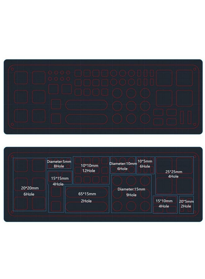 FPVERA Screwdriver Storage Rack Screwdriver Organizers for Hex Cross Screw Driver RC Tools Kit Organizers 63 Hole - Image 5