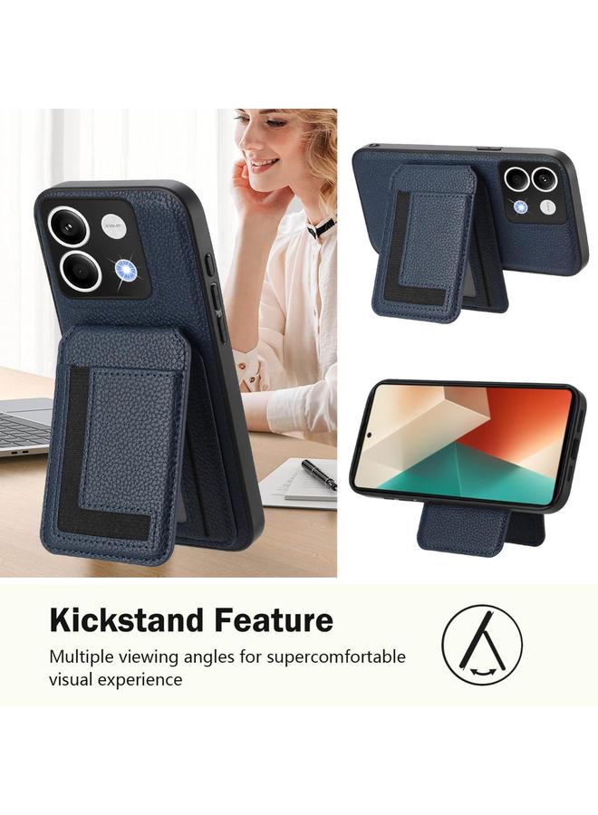 S-TOP Case For Redmi Note 13 5G CX01 Detachable Magsafe Magnetic Card Bag Phone Case - Image 3