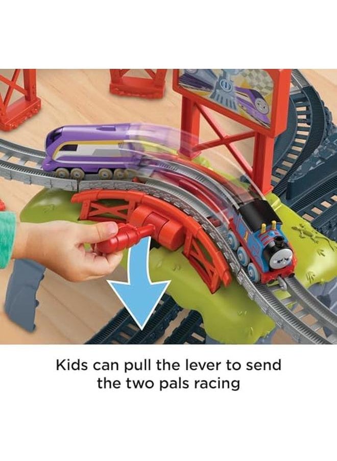THOMAS & FRIENDS Race For The Sodor Cup Push Along Train Track Set  - Image 3