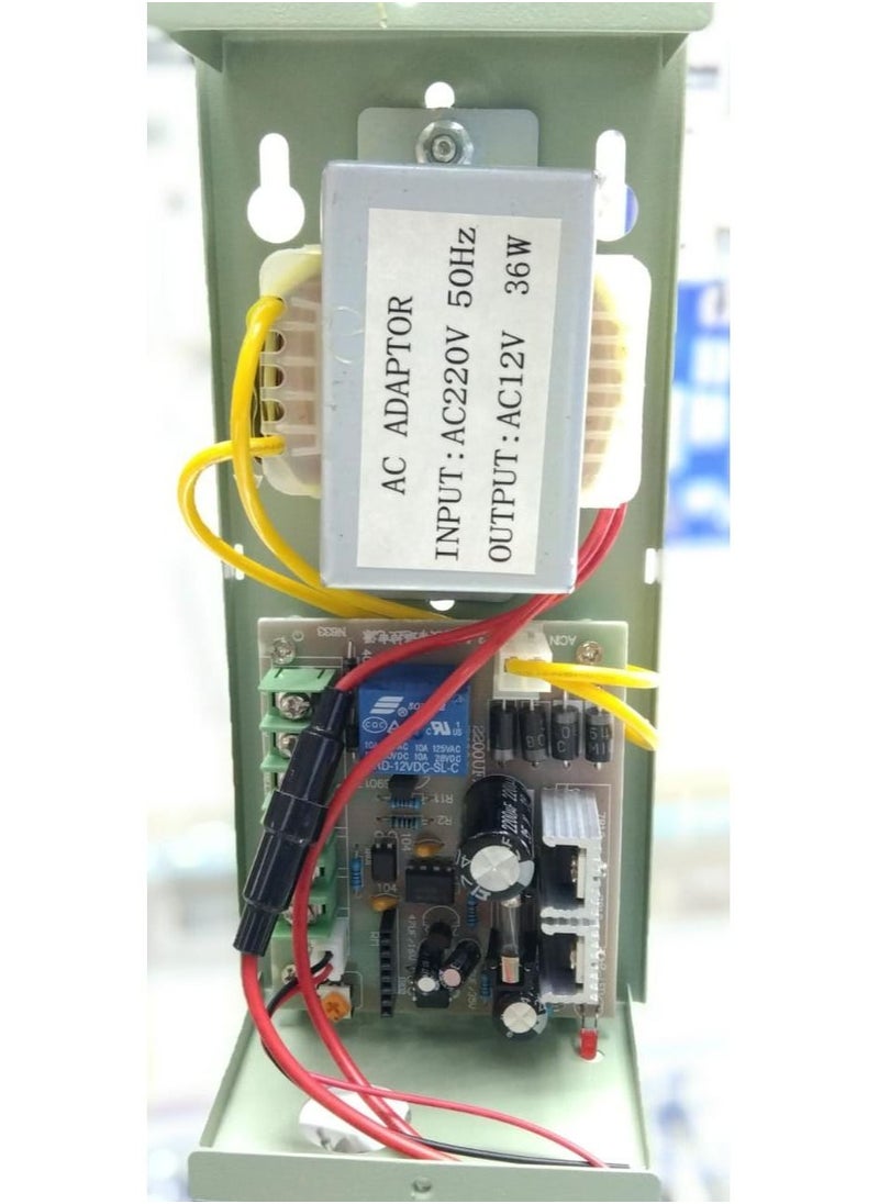 Bluefield Access Control Power Supply Timer DC12V/3Ah  - Image 2