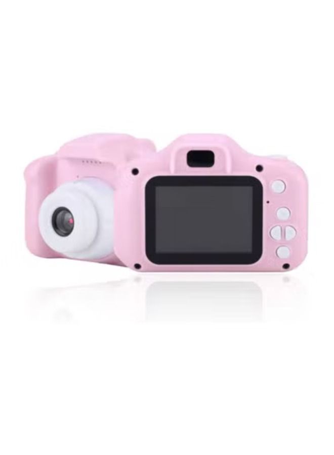 Child Boys Girls,Mini Rechargeable Children Shockproof Digital Camcorders Little Kid Toys Gift 1080P 5MP Pink - Image 5