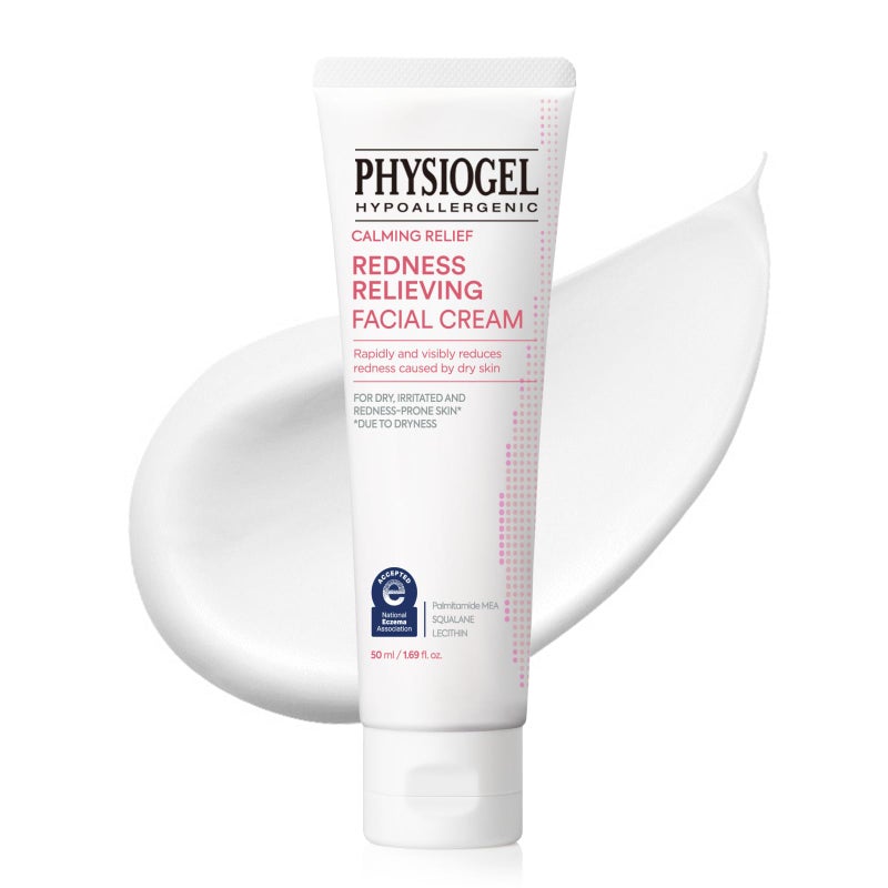 Physiogel Redness Reducing Cream â€“ Ceramide Moisturizer for Dry, Sensitive & Redness-Prone Skin, Repairs Skin Barrier, Dermatologist-Tested, Fragrance-Free, Korean Skincare, 1.69 fl oz - Image 1