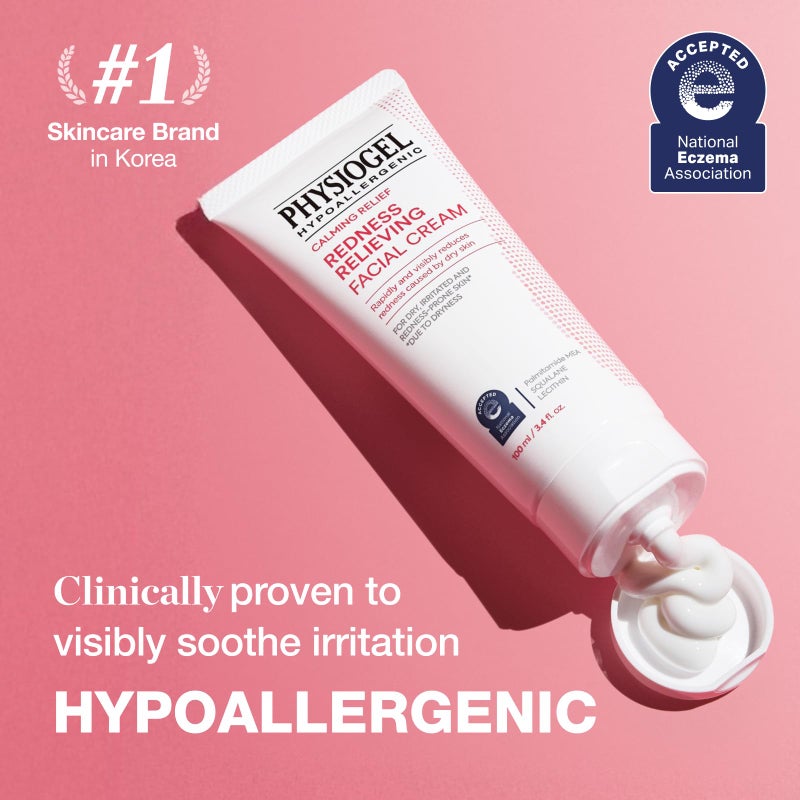 Physiogel Redness Reducing Cream â€“ Ceramide Moisturizer for Dry, Sensitive & Redness-Prone Skin, Repairs Skin Barrier, Dermatologist-Tested, Fragrance-Free, Korean Skincare, 1.69 fl oz - Image 3