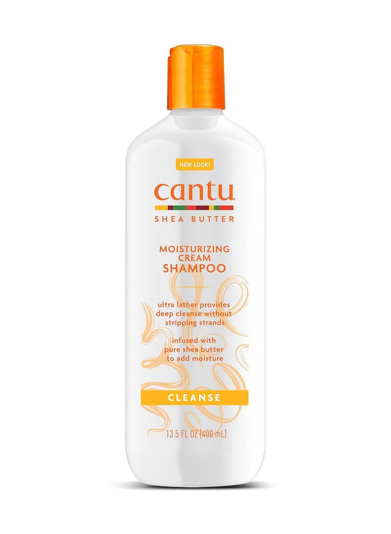 Cantu Shea Butter - Moisturizing Shampoo Moisturizing Cream Shampoo Multicolour 400ml - Image 1