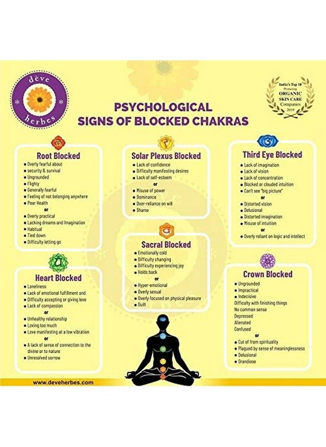 Deve Herbes Root Chakra Oil (Muladhara) Ideal For Meditation Purification Yoga Chakra Alignment Relaxation Healing & Rituals 8Ml (0.27 Oz)  - Image 3