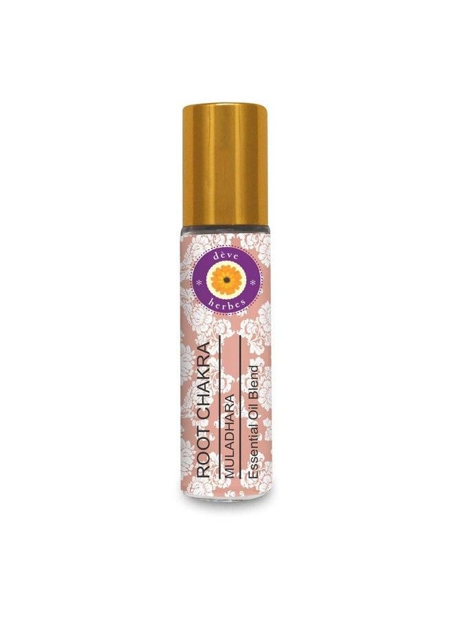 Deve Herbes Root Chakra Oil (Muladhara) Ideal For Meditation Purification Yoga Chakra Alignment Relaxation Healing & Rituals 8Ml (0.27 Oz)  - Image 1