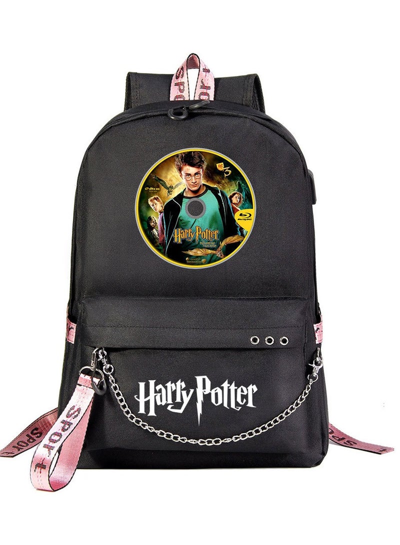 Harry Potter Cartoon Printed Backpack