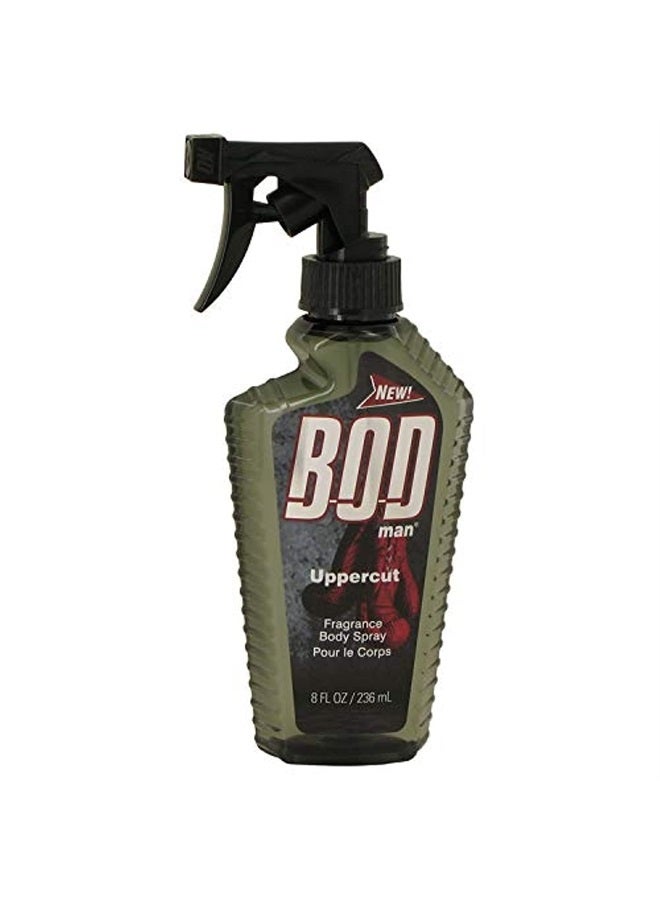 Parfums de Coeur BOD Man Uppercut, Fragrance Body Spray, Clear, 8 Fl Oz - Image 1