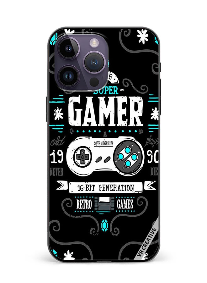 VR CREATIVE Protective Case Cover For Apple iPhone 16 Pro Super Gamer Design Multicolour - Image 1