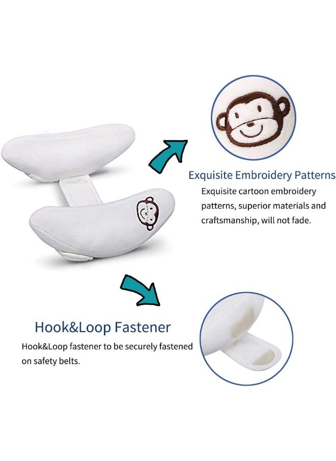 StoHua StoHua Adjustable Travel Pillow for Infant, Portable Head Support for Car Seats for Newborn, Head Support Pillow for Baby, Headrest Pillows for Cars, Rest Baby's Head Comfortably  - Image 3