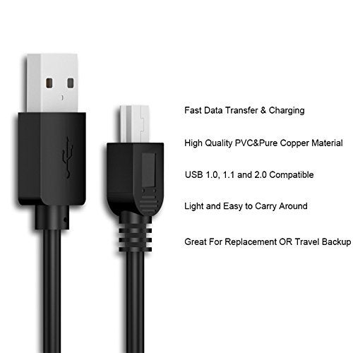 MaxLLTo™ USB PC/DC Power +Data Cable Cord for Canon CanoScan LiDE 100 110 200 210 Scanner - Image 4