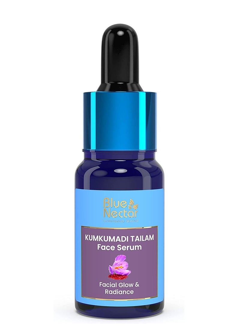 Blue Nectar Blue Nectar Glow & Radiance Night Serum with Kumkumadi and Ayurvedic Herbs 10ml 