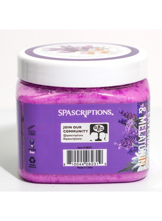 سباسكريبشنز مقشر الجسم المهدئ باللافندر والميلاتونين مع البابونج لبشرة أكثر هدوءًا ونعومة، مصنوع لتنعيم وتقشير وتجديد البشرة، 21 أونصة. - Image 3