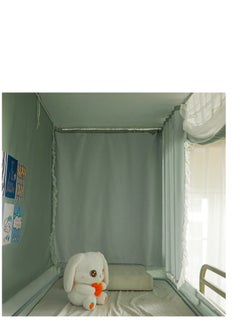 Y&D Bed Canopy Tents Curtain Blackout Curtain Single Bed Tent Curtain Student Shading Cloth Bed Canopy Mosquito Net Student Sleep Privacy Protection  - Image 3
