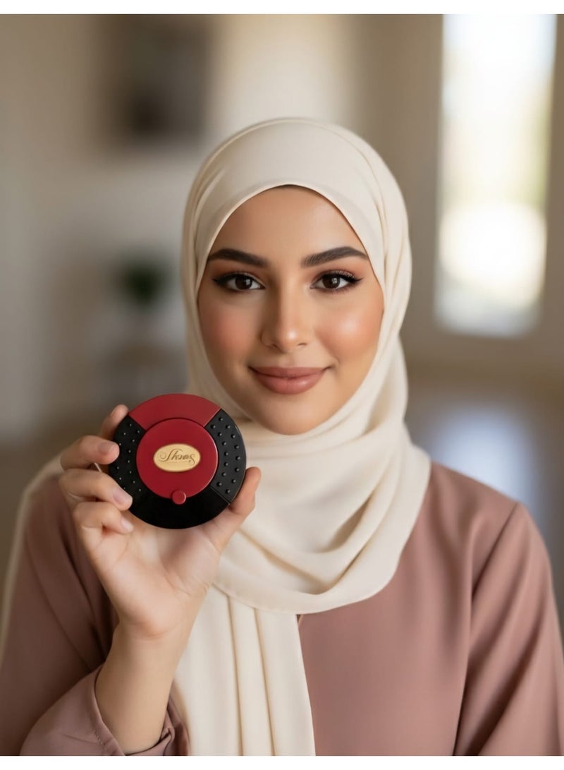 شمس مجموعة مكياج شمس للنساء – مجموعة مستحضرات تجميل متكاملة مع لوحة ظلال عيون، ملمع شفاه، أحمر خدود، بودرة وجه، مرآة وأدوات تطبيق – مجموعة مكياج للسفر - Image 5
