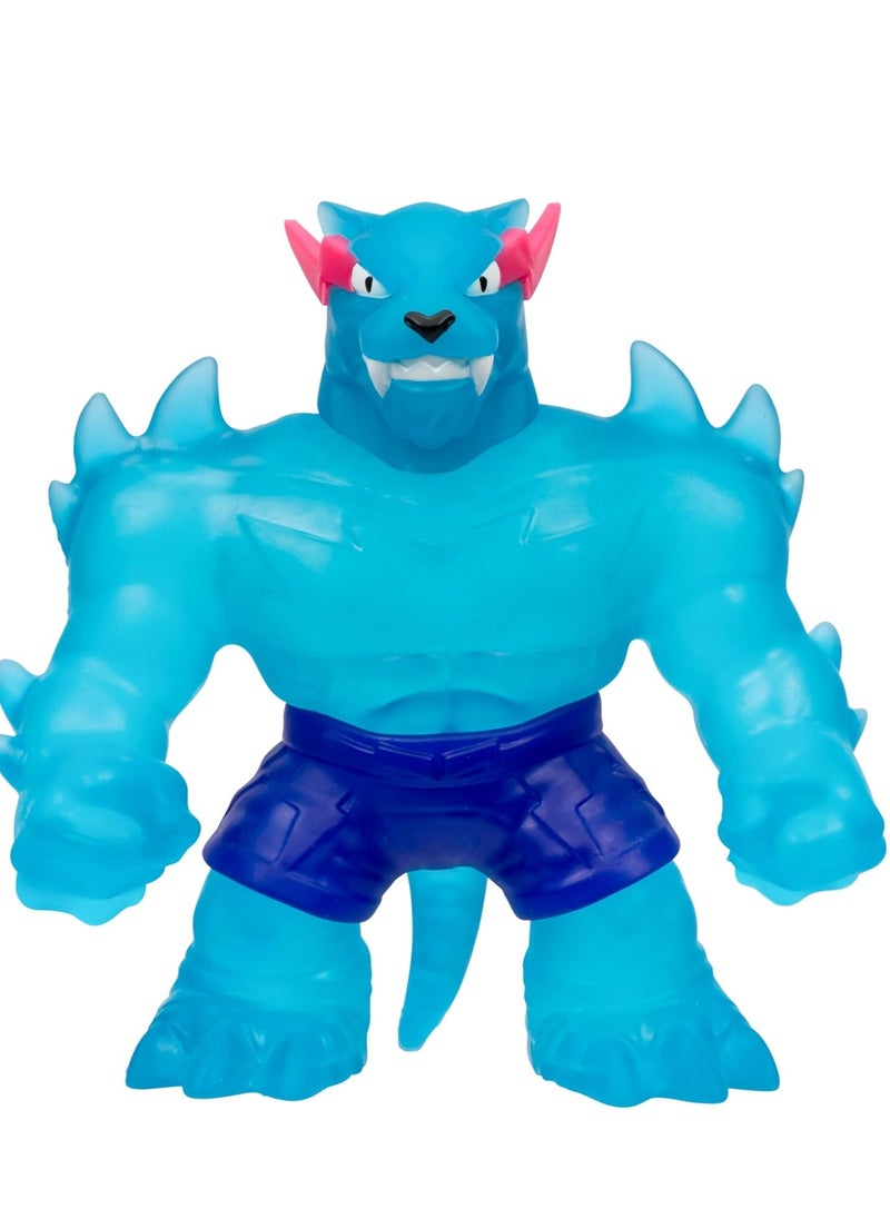 MrBeast Lab Heroes of Goo Jit Zu Goo Iconic Panther Figure (11.4 cm), Squeeze, Squish And Stretch MrBeast's Panther Up To 3 Times Its Size
